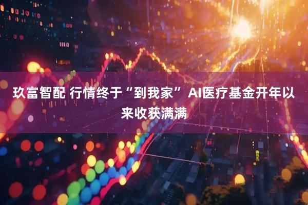 玖富智配 行情终于“到我家” AI医疗基金开年以来收获满满